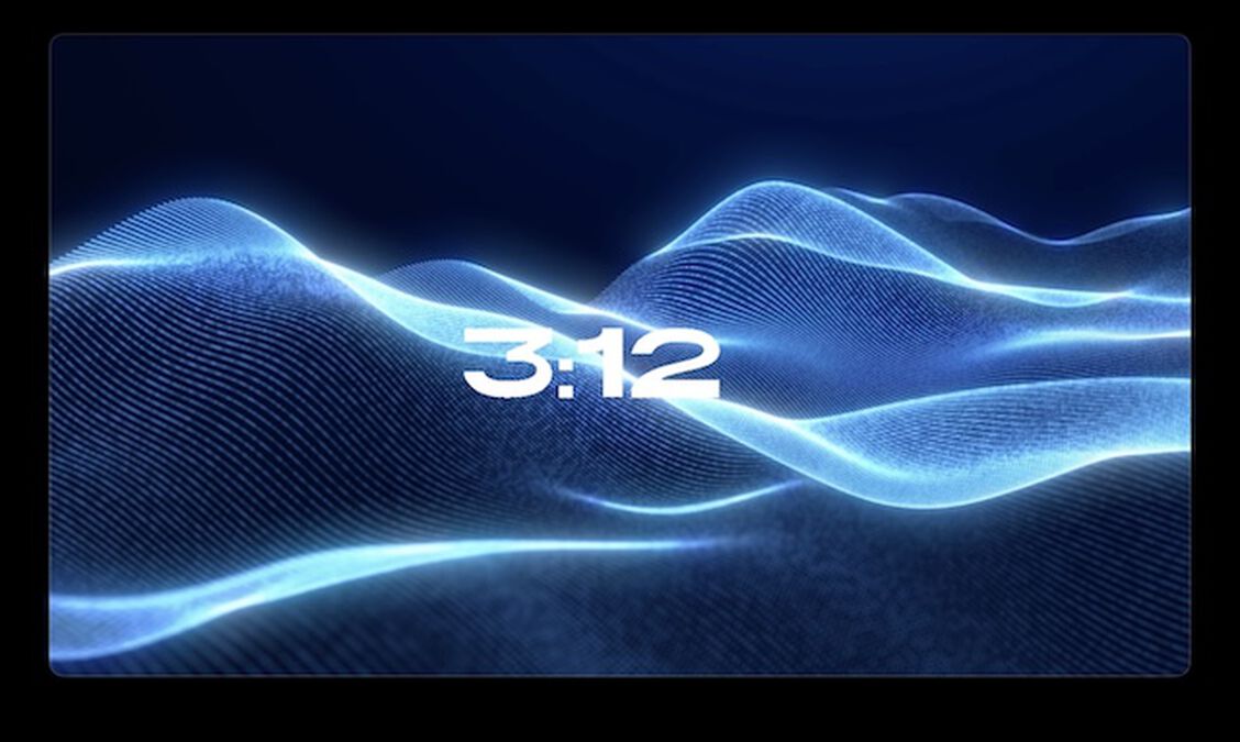 Digital Blue Wave 5 Minute Countdown image number null